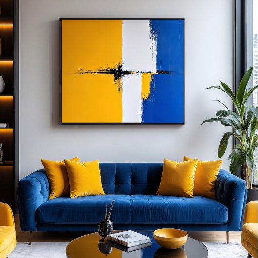 Poster La Fusion des Couleurs