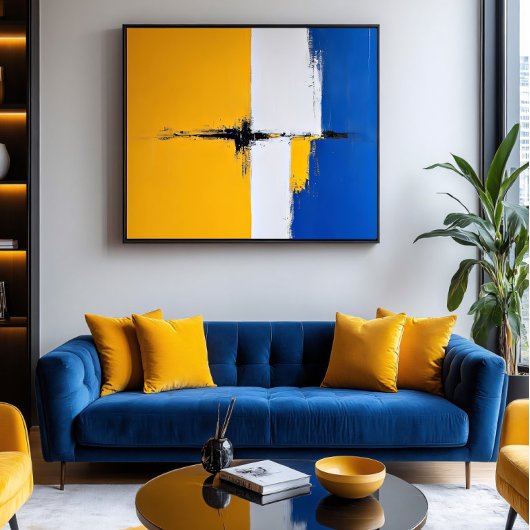 Poster La Fusion des Couleurs
