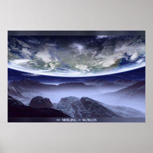 Poster La fusion des mondes (Devant)