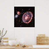 Poster La Galaxie Cartwheel Et Ses Galaxies Compagnons. (Cuisine)