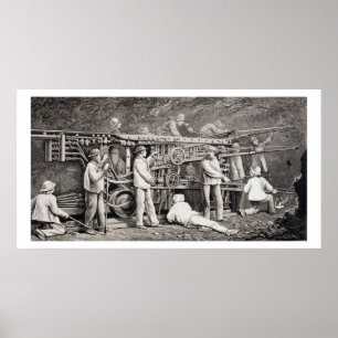 Poster La galerie avancée du côté français du lun