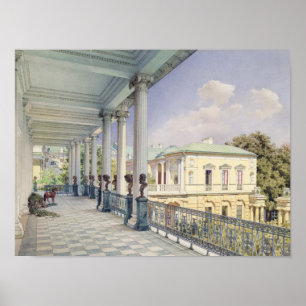 Poster La galerie Cameron à Tsarskoye Selo, 1859