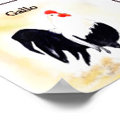 Poster La Gallo de Coq Italienne (Coin)