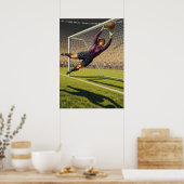 Poster LA GARDIENNE DE BUT (Le Gardien) (Cuisine)