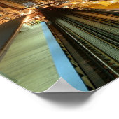 Poster La gare de Chicago 'L' de nuit (Coin)
