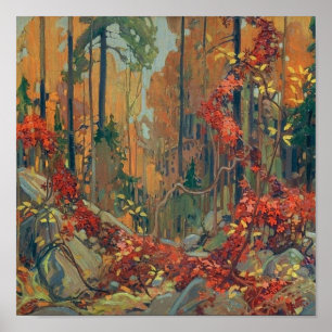 Poster La Garland de Tom Thomson Automne