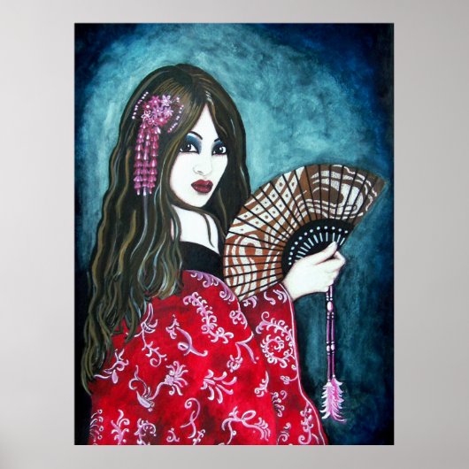 Poster La Geisha (Devant)