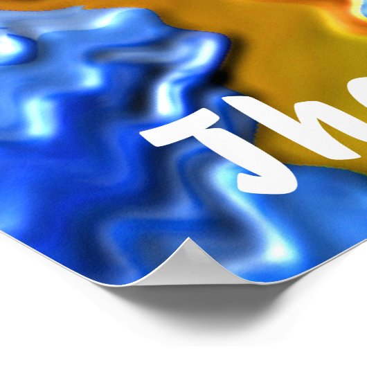 Poster La GENÈSE : Théorie du Big bang (Coin)