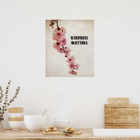 Poster La gentillesse compte (Cuisine)