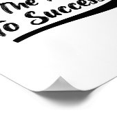 Poster La gentillesse est la clé du succès (Coin)