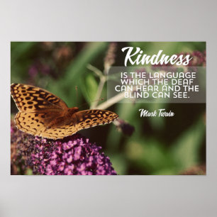 Poster La gentillesse est le langage