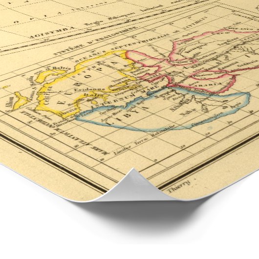 Poster La géographie de Ptolemy (Coin)