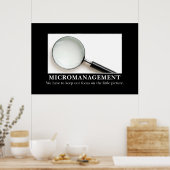 Poster La gestion est une stratégie réussie [XL] (Cuisine)