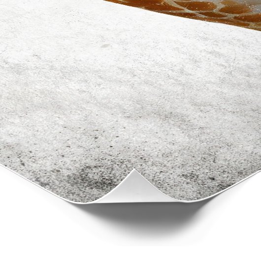 Poster La girafe (Coin)