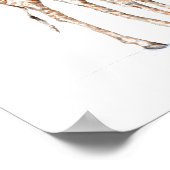 Poster La girafe dans une écharpe (Coin)