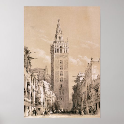Poster La Giralda, Séville (Devant)