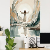 Poster La Glorieuse Résurrection de Jésus (Bureau à domicile)