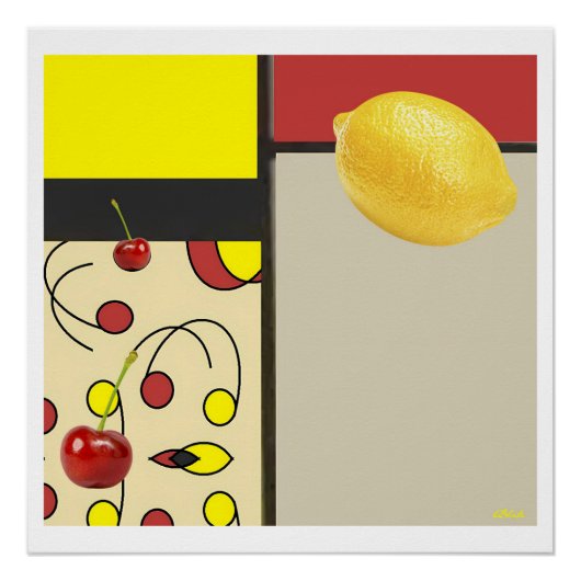 Poster La Goutte de Citron (Devant)