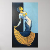 Poster La grâce éternelle : Muse moderne dans la forme tr (Devant)