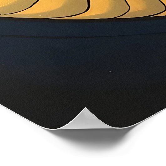 Poster La grâce éternelle : Muse moderne dans la forme tr (Coin)