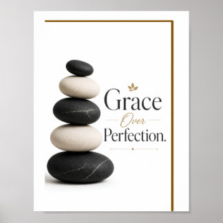 Poster La grâce plutôt que la perfection