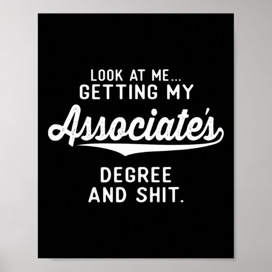 Poster La graduation lui donne son diplôme d'ociate (Devant)
