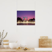 Poster La Grande Arche, La Défense, Paris, France (Cuisine)