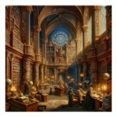 Poster La Grande Bibliothèque des Lumières (Devant)