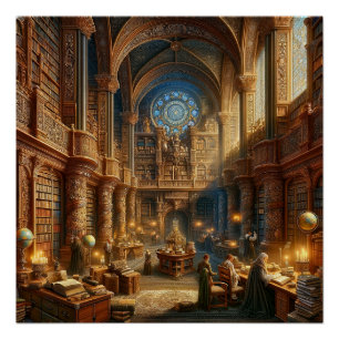Poster La Grande Bibliothèque des Lumières