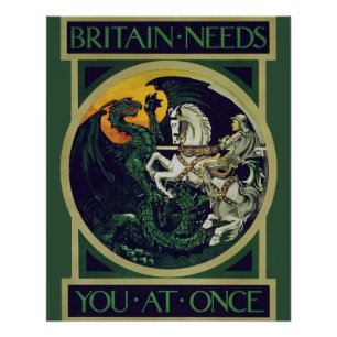 Poster La Grande-Bretagne a besoin de vous immédiatement
