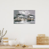 Poster La grande course de bateau à vapeur du Mississippi (Cuisine)