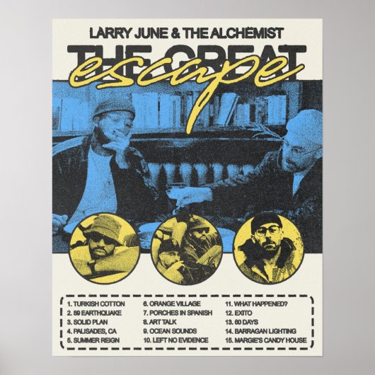 Poster La grande évasion (Devant)