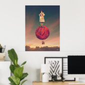 Poster La grande évasion (Bureau à domicile)