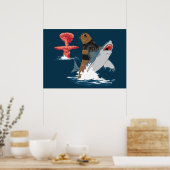 Poster La Grande Évasion - cavalerie de requins-ours (Cuisine)