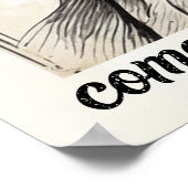 Poster La grande moustache est une grande responsabilité. (Coin)