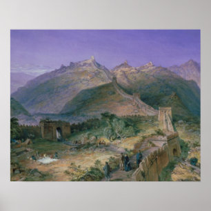 Poster La Grande Muraille de la Chine, 1886 (la semaine)