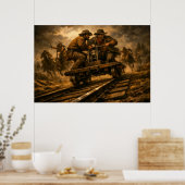 Poster La Grande Poursuite (Cuisine)