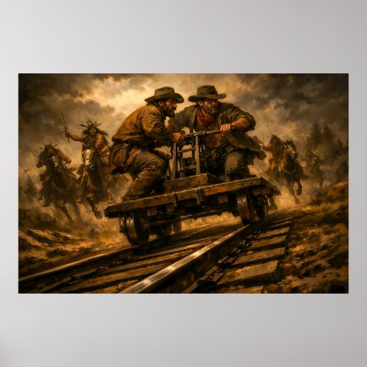 Poster La Grande Poursuite (Devant)
