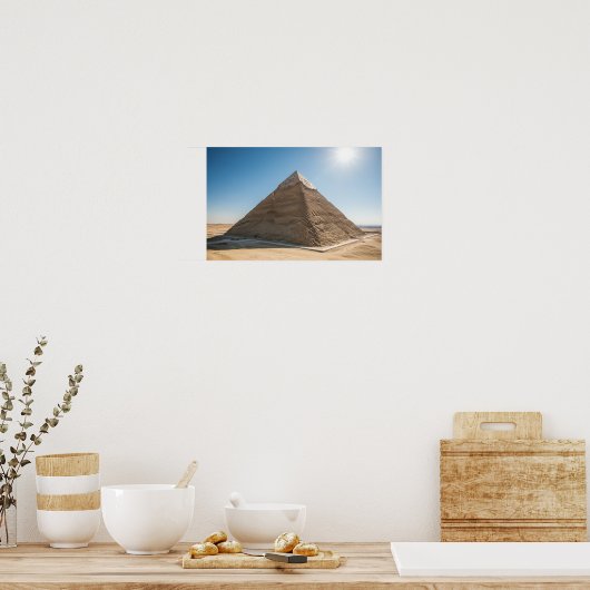 Poster La Grande Pyramide de Gizeh (Cuisine)
