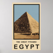 Poster La Grande Pyramide égyptienne (Devant)