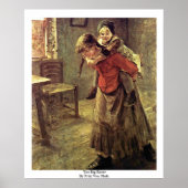 Poster La Grande Soeur De Fritz Von Uhde (Devant)
