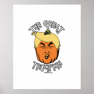 Poster La Grande Trumpkin - Croquis