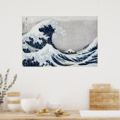 Poster La Grande Vague au large de Kanagawa (Cuisine)