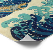 Poster La Grande Vague au large de Kanagawa (Coin)