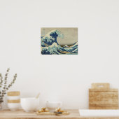 Poster La Grande Vague au large de Kanagawa (Cuisine)
