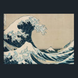 Poster La Grande Vague au large de Kanagawa<br><div class="desc">La Grande Vague de Kanagawa,  de la série '36 Vues du Mont Fuji' | par Katsushika Hokusai | Lieu de l'art : Collection privée | Artiste japonais | Numéro de collection d'images : XIR158277</div>
