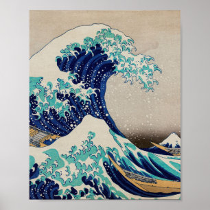 Poster La Grande Vague au large de Kanagawa vintage