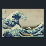 Poster La Grande Vague Katsushika 36 Vues sur le Mont Fuj<br><div class="desc">The Great Wave Katsushika Hokusai 36 Vues des affiches du Mont Fuji.</div>