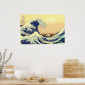 Poster La Grande Vague Trente-six Vues du Mont Fuji (Cuisine)
