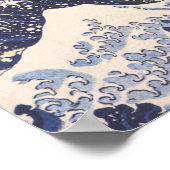 Poster La Grande Vague Ukiyoe Collages (Coin)